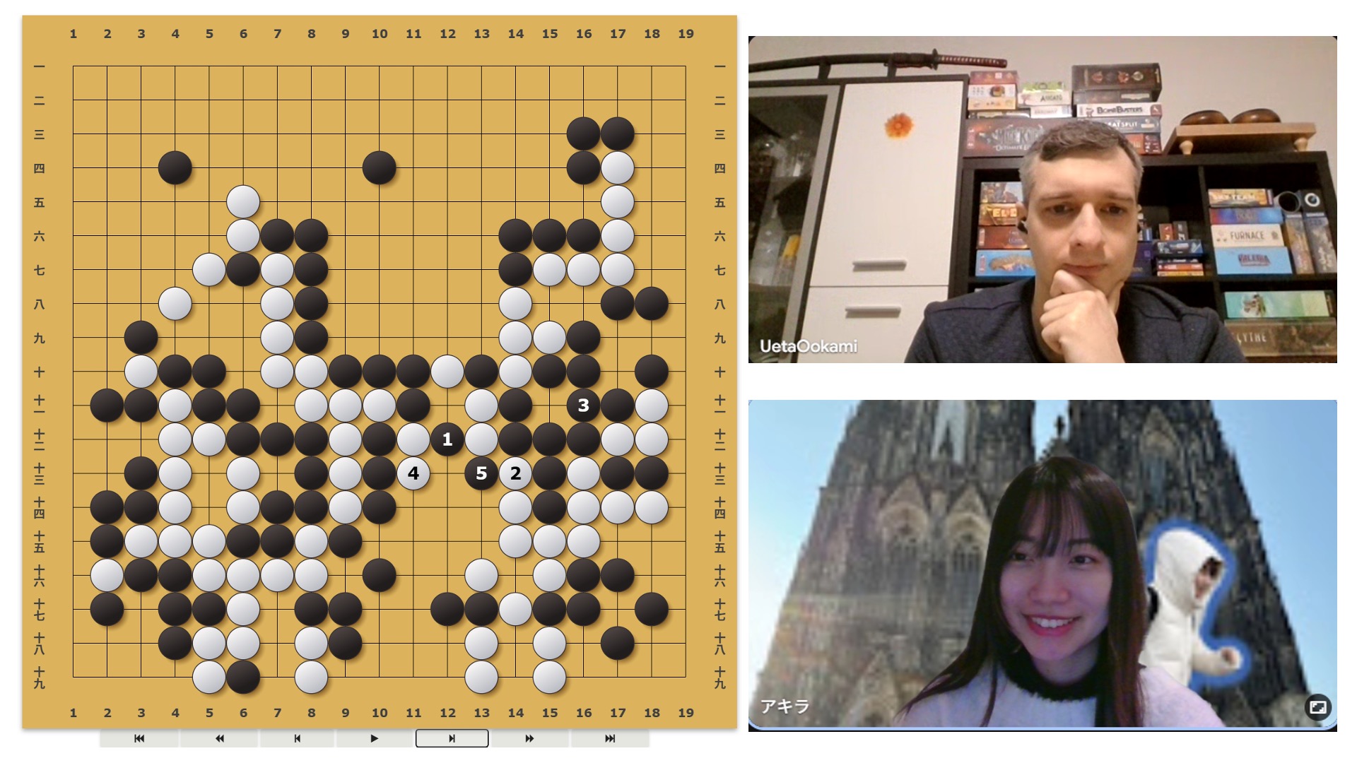 Teaching Go in English – Akira's Go